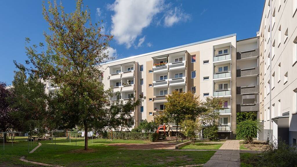 Wohnung zur Miete 465 € 3 Zimmer 61,9 m² Max-Borsdorf-Str. 9 Sellerhausen-Stünz Leipzig 04318