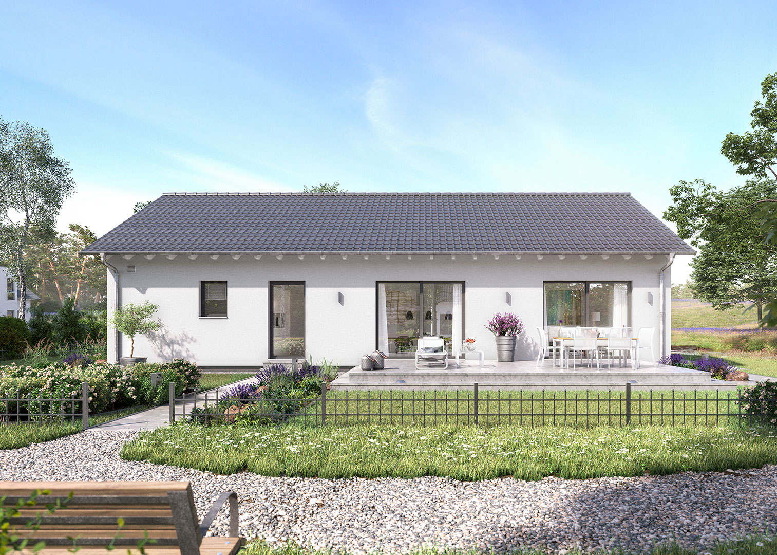 Bungalow zum Kauf provisionsfrei 459.395 € 4 Zimmer 119 m²<br/>Wohnfläche 765 m²<br/>Grundstück Kleinrinderfeld 97271