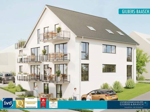 Wohnung zum Kauf - Erstbezug provisionsfrei 259.000 € 2 Zimmer 60,7 m² EG Sirzenich Trierweiler 54311