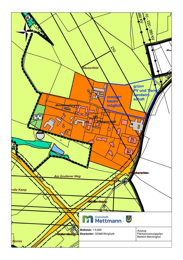 Grundstück zum Kauf provisionsfrei 3.990.000 € 58.000 m²<br/>Grundstück Benninhofer Weg 83 Ludenberg Düsseldorf Mettmann 40629