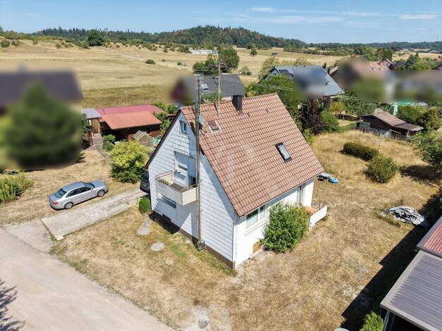 Einfamilienhaus zum Kauf 279.000 € 3 Zimmer 90 m² 859 m² Grundstück Weipertshofen Stimpfach 74597