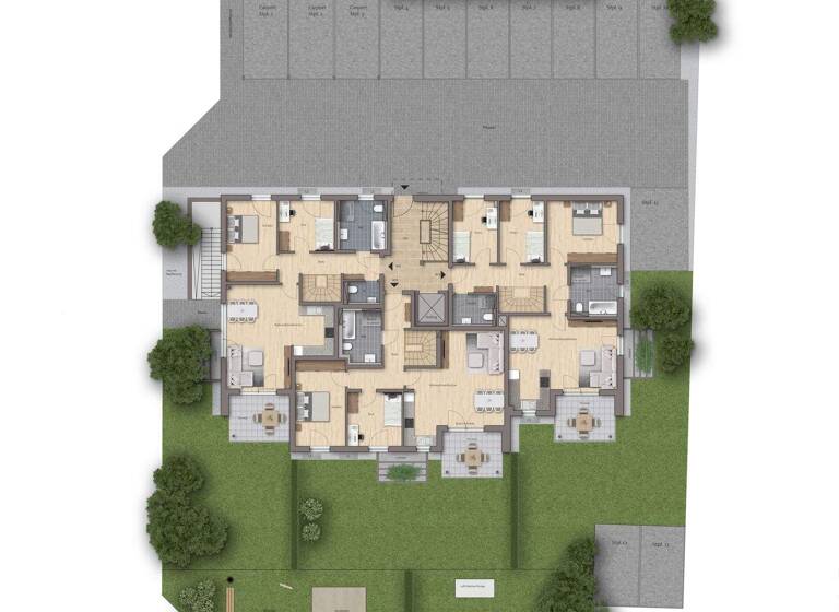 Neubauprojekt zum Kauf Grimmstrasse 45 Eckersmühlen Roth 91154