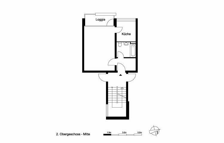 Wohnung zur Miete nur mit Wohnberechtigungsschein 236 € 1 Zimmer 41,9 m²<br/>Wohnfläche 2.<br/>Geschoss 01.03.2025<br/>Verfügbarkeit Mecklenburger Str. 7 Empelde Ronnenberg 30952