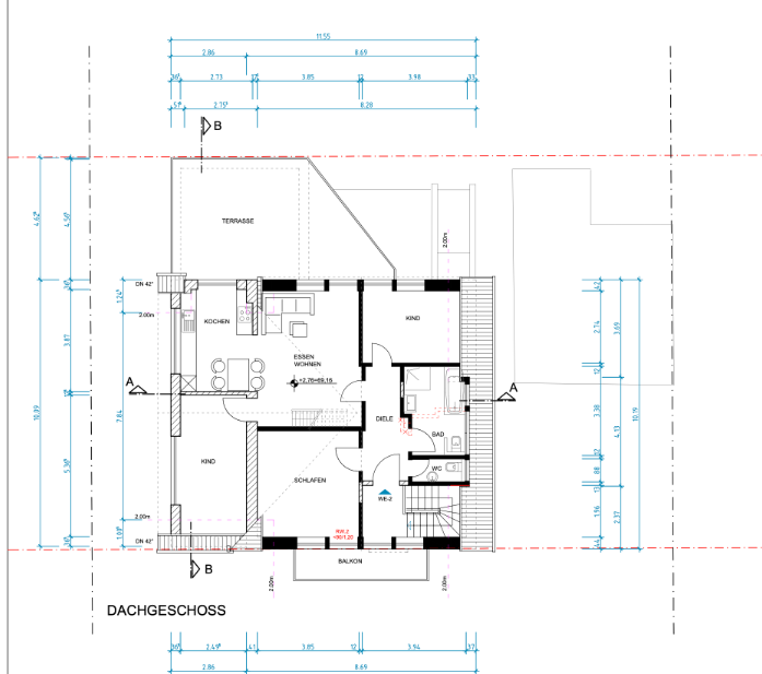 Wohnung zur Miete 900 € 5 Zimmer 132 m²<br/>Wohnfläche ab sofort<br/>Verfügbarkeit Arnold-Janssen-Str. Wahllokal 190 Siegburg 53721