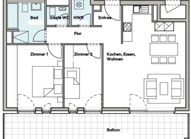Wohnung zur Miete 2.100 € 3 Zimmer 89,5 m²<br/>Wohnfläche 2.<br/>Geschoss 01.06.2025<br/>Verfügbarkeit Gutleutstraße 293 Gutleutviertel Frankfurt-Gutleutviertel 60327