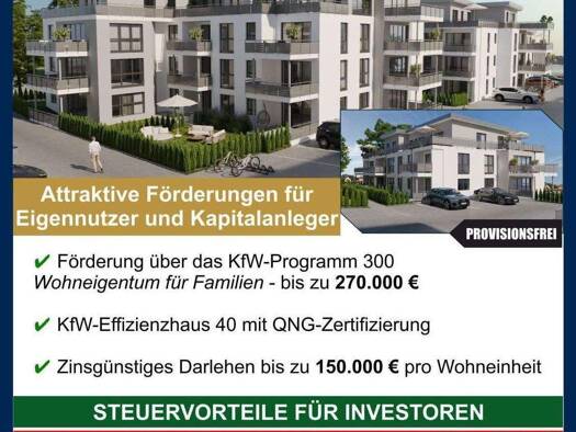 Wohnung zum Kauf provisionsfrei 257.800 € 2 Zimmer 59,4 m² Donaueschingen 78166
