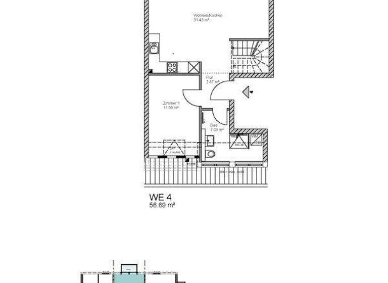 Maisonette zum Kauf - Erstbezug 435.000 € 3 Zimmer 80 m² Achterschlag 138 Curslack Hamburg 21039
