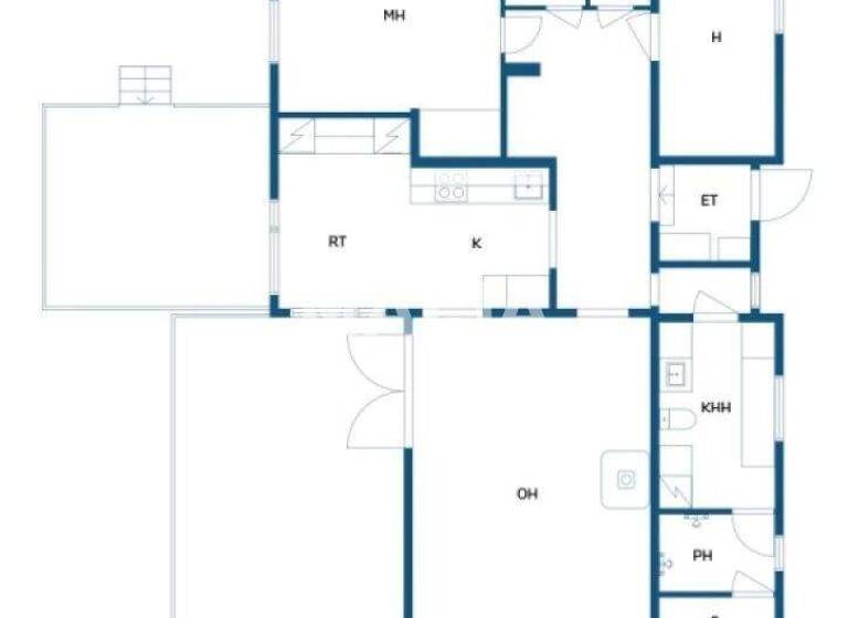 Einfamilienhaus zum Kauf 218.000 € 3 Zimmer 110 m² 2.500 m² Grundstück Malantie 16 Naantali 21100