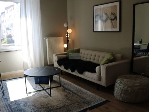 Wohnung zur Miete Wohnen auf Zeit 2.220 € 3 Zimmer 70 m² frei ab sofort Hanauer Landstraße Ostend Frankfurt am Main 60314