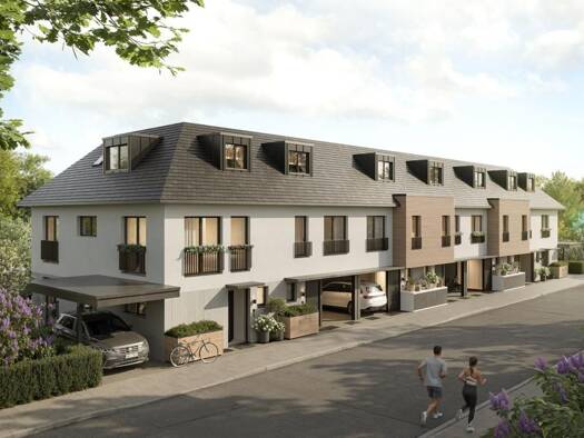 Reihenendhaus zum Kauf - Erstbezug provisionsfrei 1.090.000 € 6 Zimmer 137 m² 147 m² Grundstück Moosach München 80993