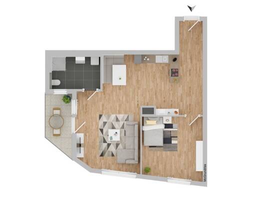 Wohnung zum Kauf 403.251 € 2 Zimmer 69,9 m² 2. Geschoss Weiden Weiden in der Oberpfalz 92637