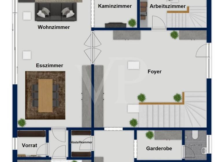 Einfamilienhaus zum Kauf 1.245.000 € 8 Zimmer 319 m² 4.591 m² Grundstück Betra Horb am Neckar / Betra 72160