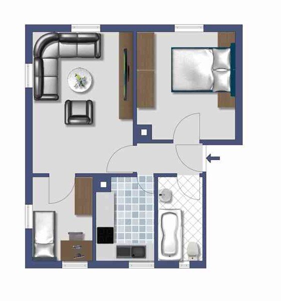 Wohnung zur Miete 465 € 3 Zimmer 56,2 m²<br/>Wohnfläche 2.<br/>Geschoss 08.02.2025<br/>Verfügbarkeit Römerstr. 25 Kern Heidenheim 89522