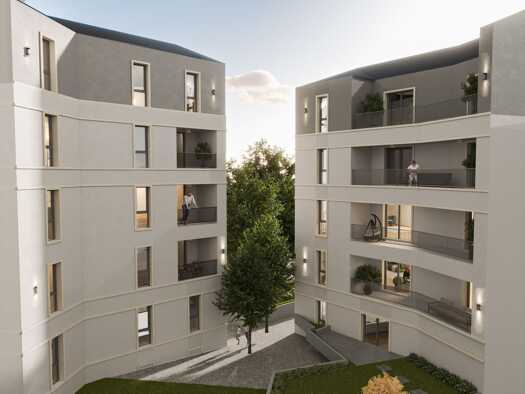 Wohnung zum Kauf - Neubau provisionsfrei als Kapitalanlage geeignet 239.000 € 1,5 Zimmer 39,4 m² Südstadt Fürth 90763