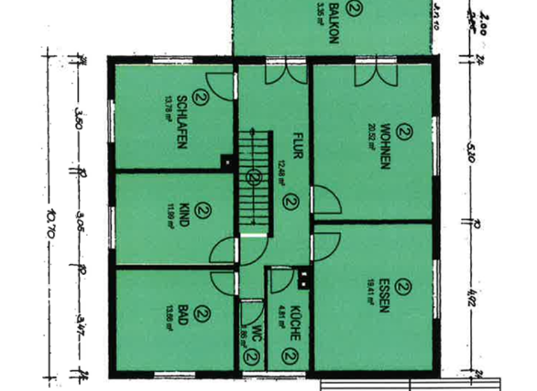 Maisonette zur Miete 1.700 € 5 Zimmer 152 m² 1. Geschoss frei ab sofort Metzingen 72555