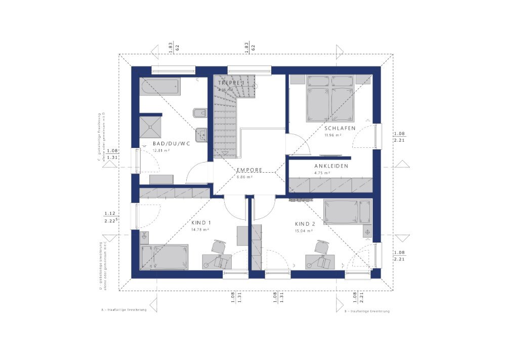 Haus zum Kauf 578.948 € 5 Zimmer 136 m²<br/>Wohnfläche 462 m²<br/>Grundstück Borghorst Borghorst 48565