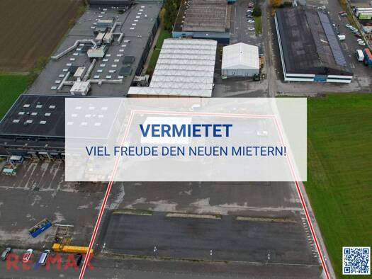 Gewerbegrundstück zur Miete 5.903 m² Grundstück Treietstr. 12 Klaus 6833