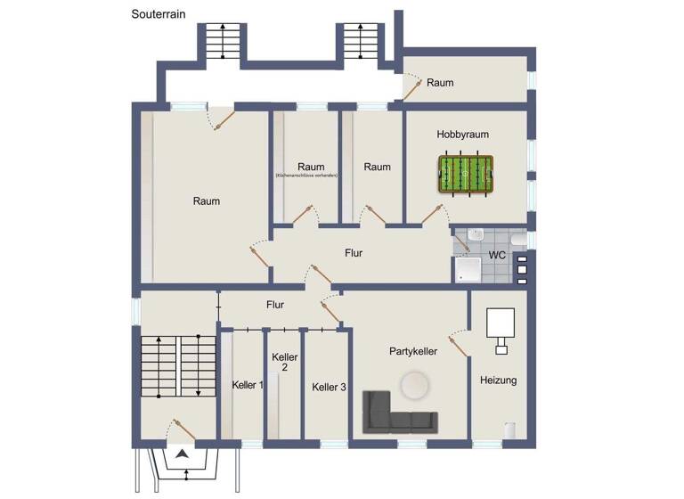 Mehrfamilienhaus zum Kauf 650.000 € 9 Zimmer 211 m² 545 m² Grundstück Wixhausen Darmstadt 64291