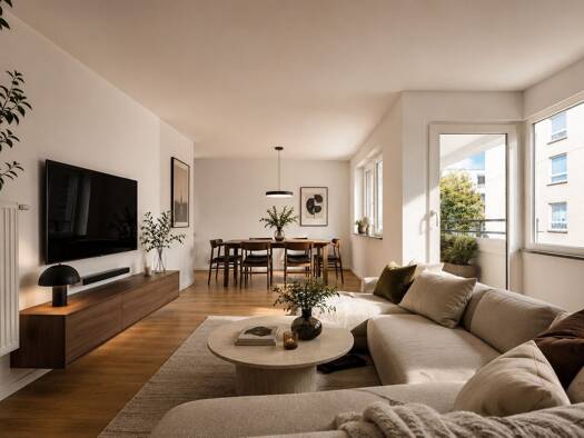 Wohnung zur Miete 1.650 € 3 Zimmer 96 m² 1. Geschoss Mitte Stuttgart 70182