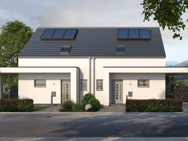 Doppelhaushälfte zum Kauf 414.139 € 4 Zimmer 123,2 m² 650 m² Grundstück Krumbach Krumbach (Schwaben) 86381