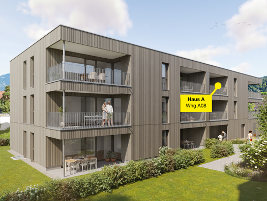 Wohnung zum Kauf - Erstbezug 370.000 € 2 Zimmer 50 m² Bifangstraße Feldkirch 6800