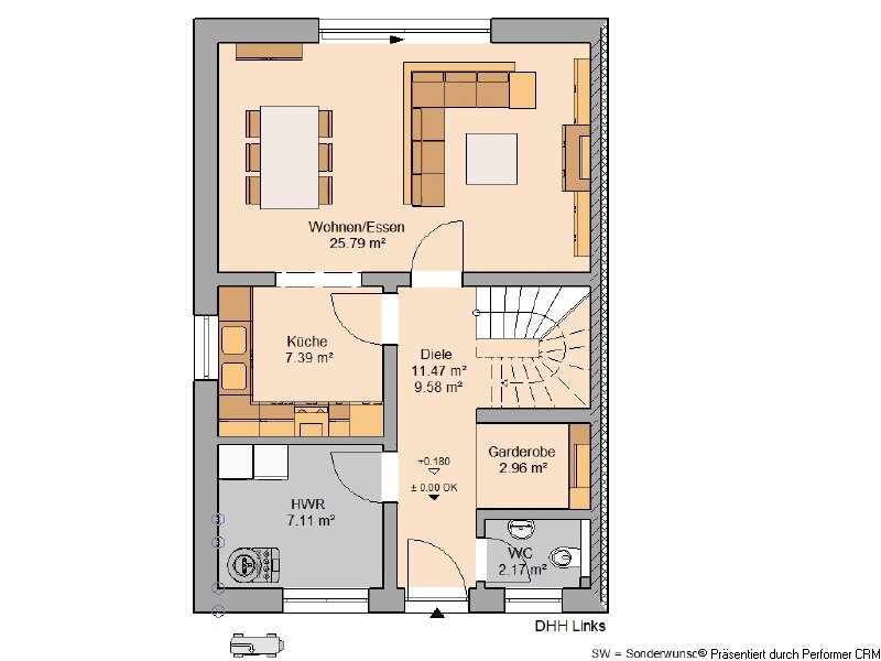 Doppelhaushälfte zum Kauf 673.900 € 5 Zimmer 151 m²<br/>Wohnfläche 602 m²<br/>Grundstück Probstheida Leipzig 04289