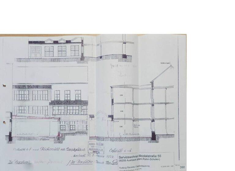Büro zum Kauf 399.000 € 1.235 m² Bürofläche Auerbach Auerbach (Vogtland) 08209