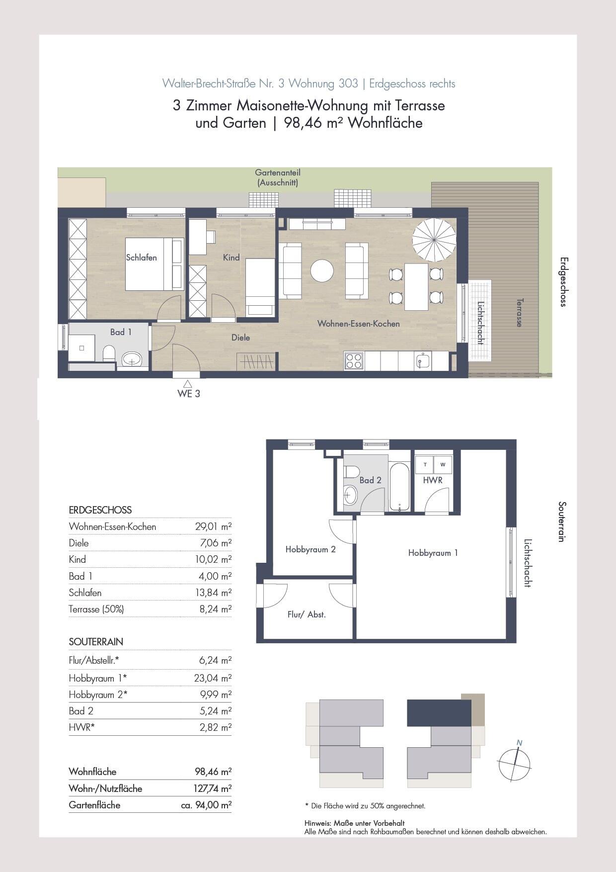 Wohnung zum Kauf provisionsfrei 886.000 € 4,5 Zimmer 98,5 m²<br/>Wohnfläche Aubing-Süd München 81243