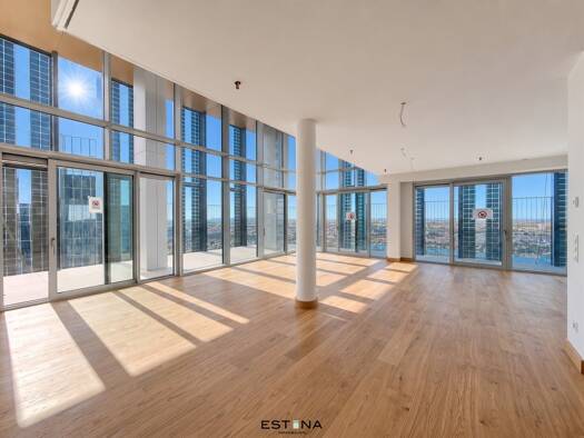 Penthouse zur Miete - Erstbezug 8.110 € 5 Zimmer 255,5 m² 51. Geschoss frei ab 01.11.2026 Donau-City-Straße Donaustadt 1220