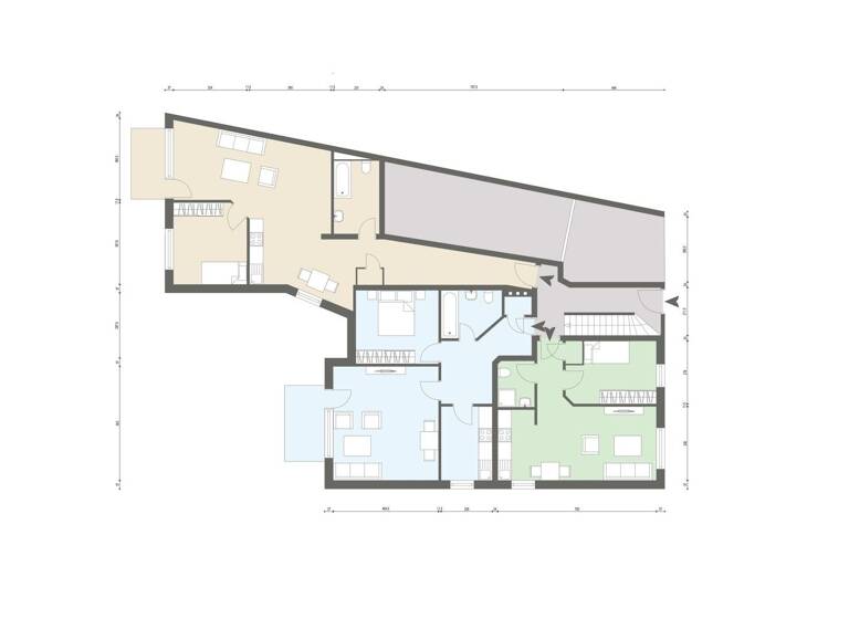 Mehrfamilienhaus zum Kauf provisionsfrei 1.490.000 € 20 Zimmer 539 m²<br/>Wohnfläche 626 m²<br/>Grundstück Brückenstraße 8a Spich Troisdorf 53842