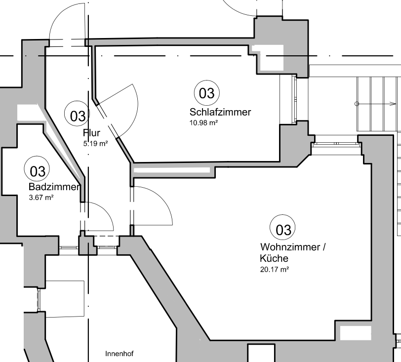 Wohnung zum Kauf 196.000 € 2 Zimmer 40 m²<br/>Wohnfläche EG<br/>Geschoss Leibnizstr. 58 Charlottenburg Berlin 10629