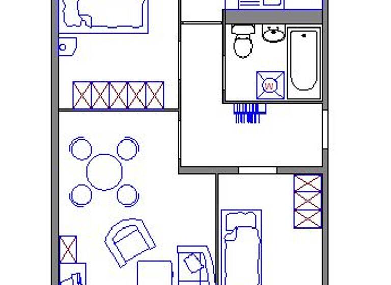 Wohnung zur Miete 540 € 3 Zimmer 60 m²<br/>Wohnfläche 4.<br/>Geschoss Virchowstraße 08 Schkeuditz Schkeuditz 04435