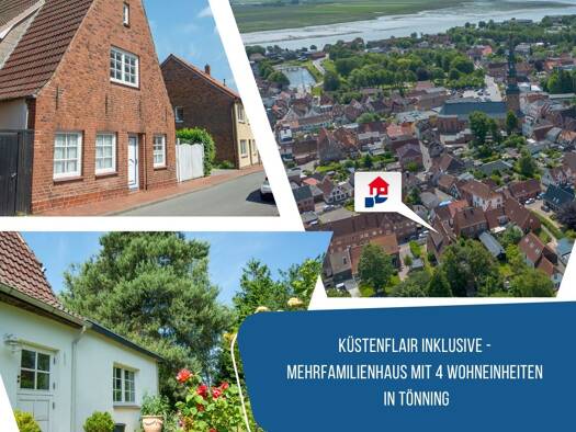 Mehrfamilienhaus zum Kauf 469.000 € 8 Zimmer 250 m² 643 m² Grundstück Tönning 25832