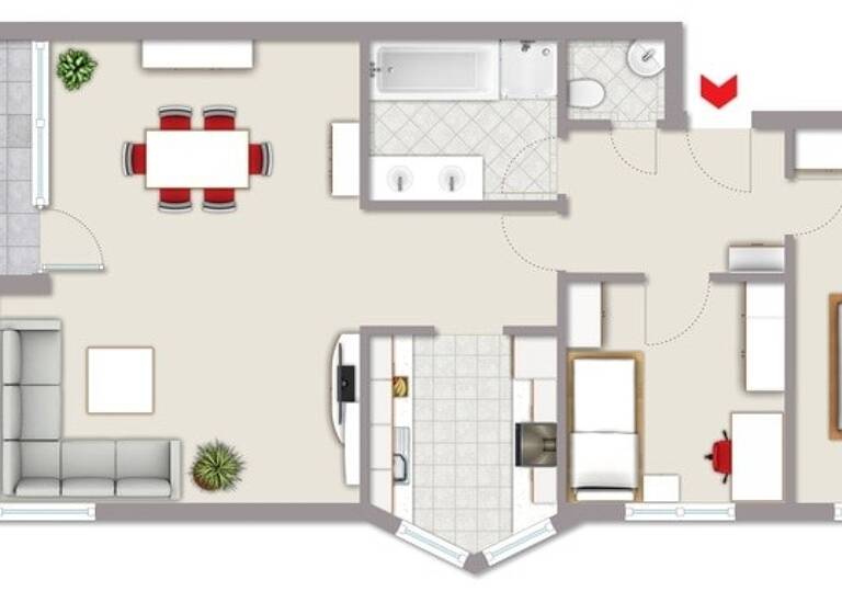 Wohnung zum Kauf 289.000 € 3 Zimmer 84 m² Höfen Winnenden 71364
