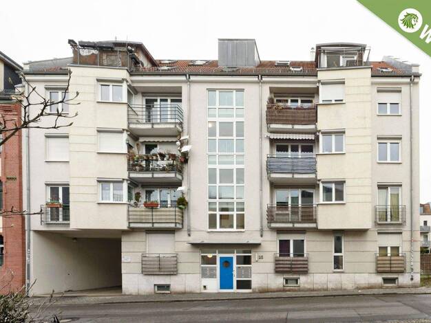 Wohnung zum Kauf 135.000 € 2 Zimmer 50 m² Geschoss 1/4 Meusdorfer Straße 25 Connewitz Süd 04277