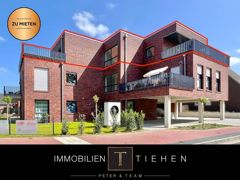 Penthouse zur Miete 1.100 € 3 Zimmer 102 m² frei ab 01.07.2025 Schwarzenbergweg 1 Haselünne Haselünne 49740