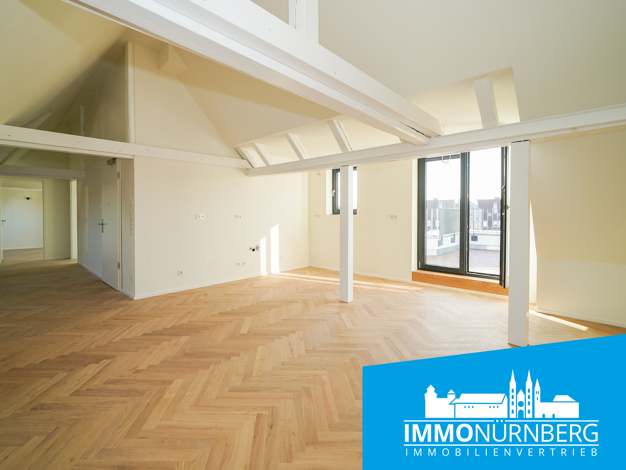 Wohnung zur Miete 1.390 € 2 Zimmer 79,9 m² 5. Geschoss frei ab 01.01.2026 Löhnerstraße 9 St Jobst Nürnberg 90491