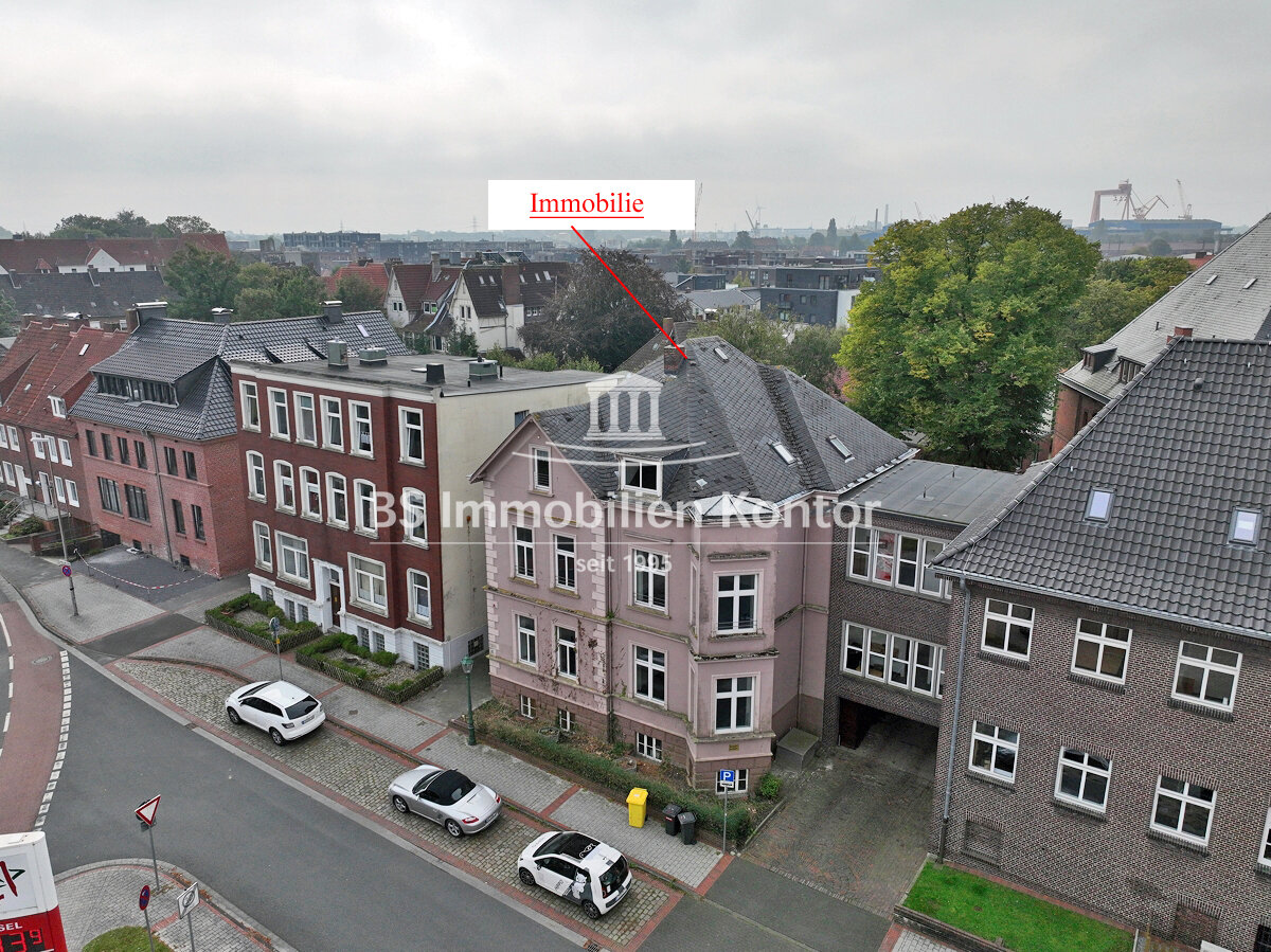 Mehrfamilienhaus zum Kauf als Kapitalanlage geeignet 170.000 € 13 Zimmer 352 m²<br/>Wohnfläche 300 m²<br/>Grundstück Stadtzentrum Emden 26725