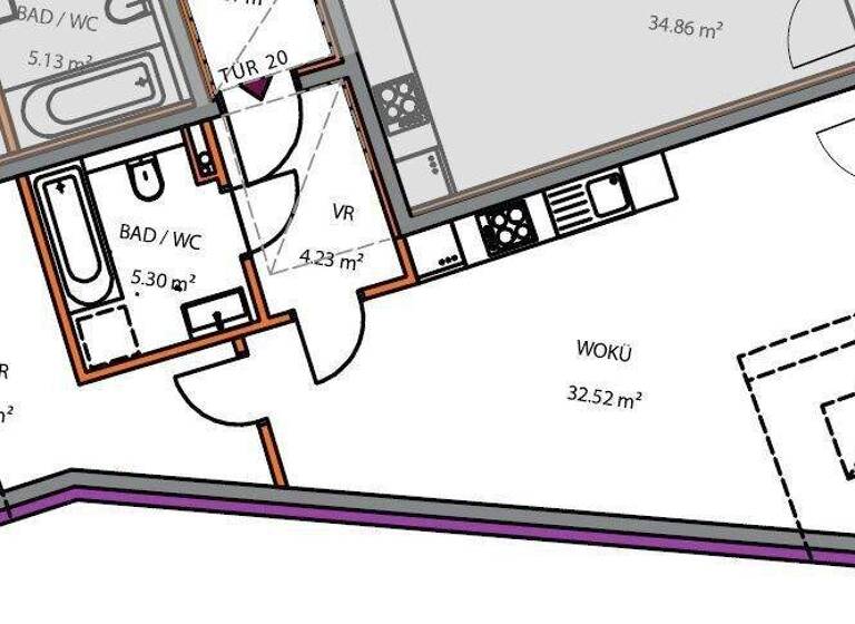 Wohnung zum Kauf 278.445 € 2 Zimmer 57,9 m² Süßenbrunner Platz Wien 1220