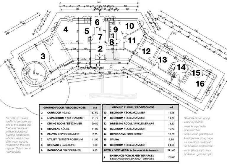 Villa zum Kauf 6 Zimmer 374 m² 8.090 m² Grundstück Marcana
