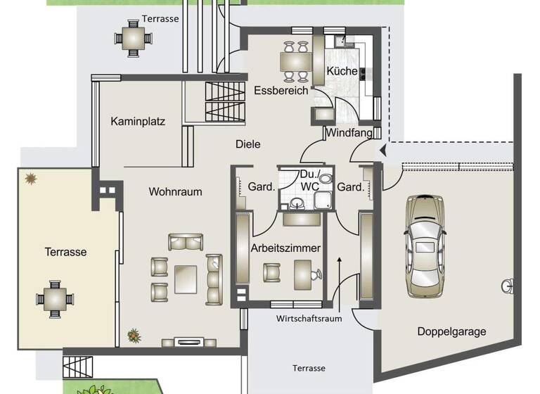 Einfamilienhaus zum Kauf 1.045.000 € 5 Zimmer 201 m² 1.081 m² Grundstück Dellbrück Köln 51069