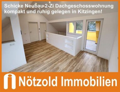 Wohnung zur Miete 585 € 2 Zimmer 45 m² 2. Geschoss frei ab 01.12.2024 Kitzingen Kitzingen 97318