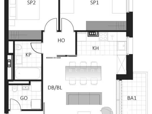 Wohnung zum Kauf - Erstbezug 240.768 € 3 Zimmer 72 m² 1. Geschoss Delnice 51300