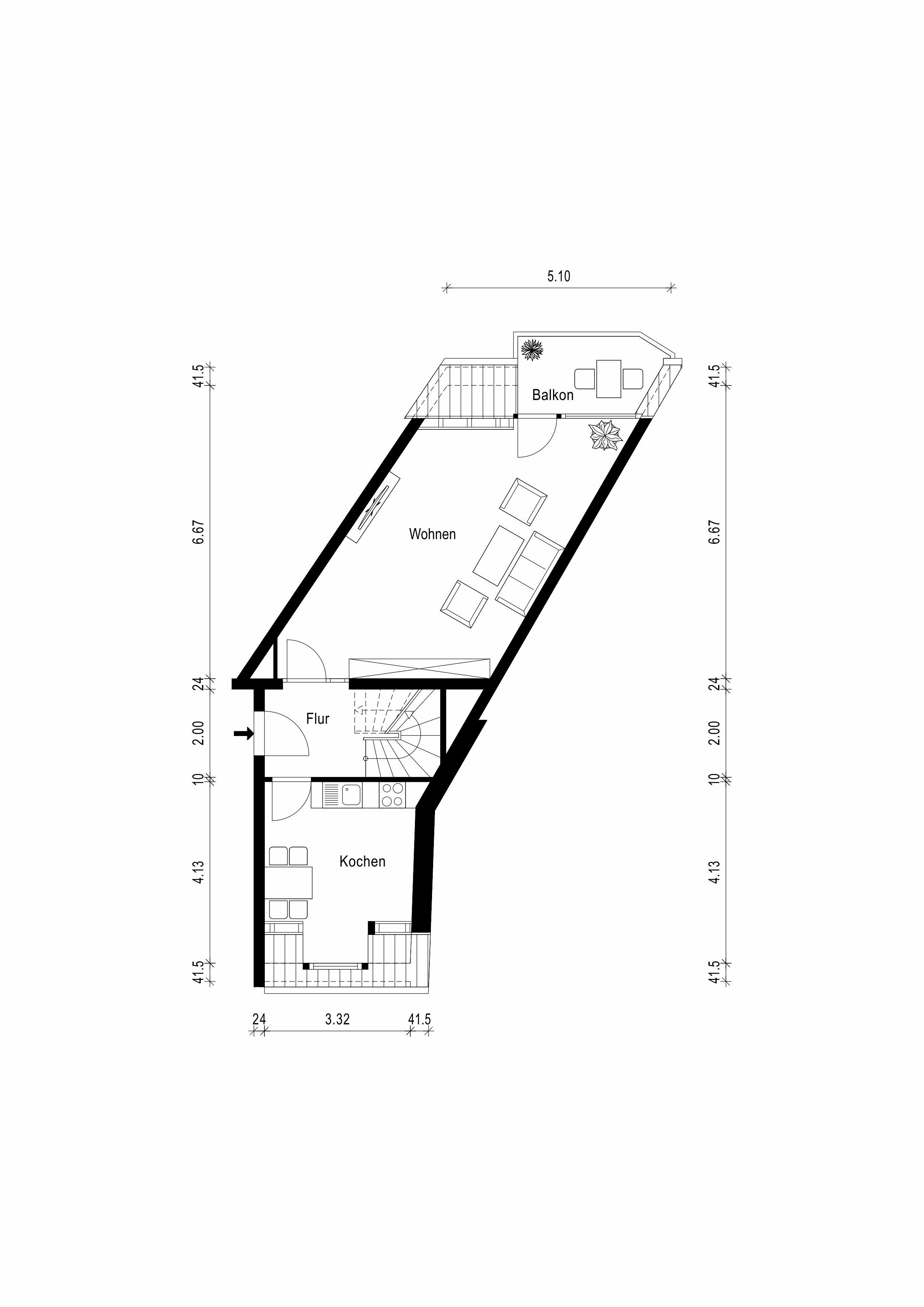 Maisonette zum Kauf 194.000 € 2 Zimmer 77,9 m²<br/>Wohnfläche Elsen Grevenbroich 41515