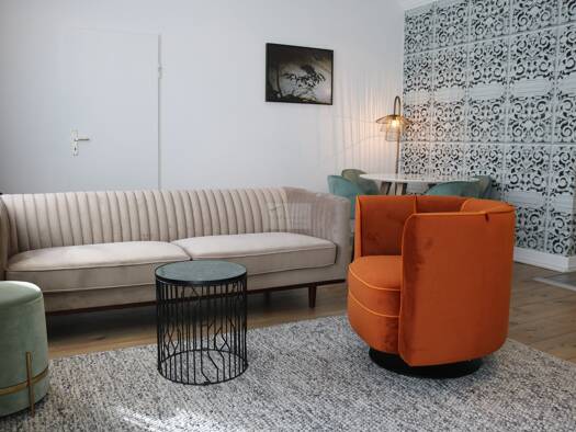 Wohnung zur Miete Wohnen auf Zeit 4.200 € 3 Zimmer 75 m² frei ab sofort Fellnerstraße 0 Westend-Süd Frankfurt am Main 60322