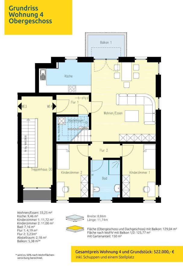 Maisonette zur Miete 1.446 € 4 Zimmer 125,8 m²<br/>Wohnfläche ab sofort<br/>Verfügbarkeit Neubukow Neubukow 18233