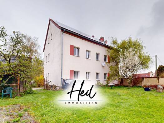 Mehrfamilienhaus zum Kauf 149.000 € 6 Zimmer 239 m² 860 m² Grundstück Auligk Groitzsch 04539