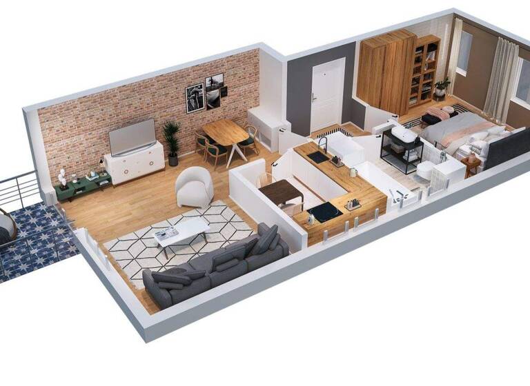 Wohnung zum Kauf als Kapitalanlage geeignet 159.000 € 2 Zimmer 55,4 m² Richtenberger Straße 10 Lichtenhagen Rostock 18109