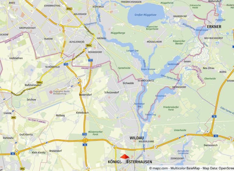 Grundstück zum Kauf 1.695.000 € 1.635 m² Grundstück Königs Wusterhausen 15711