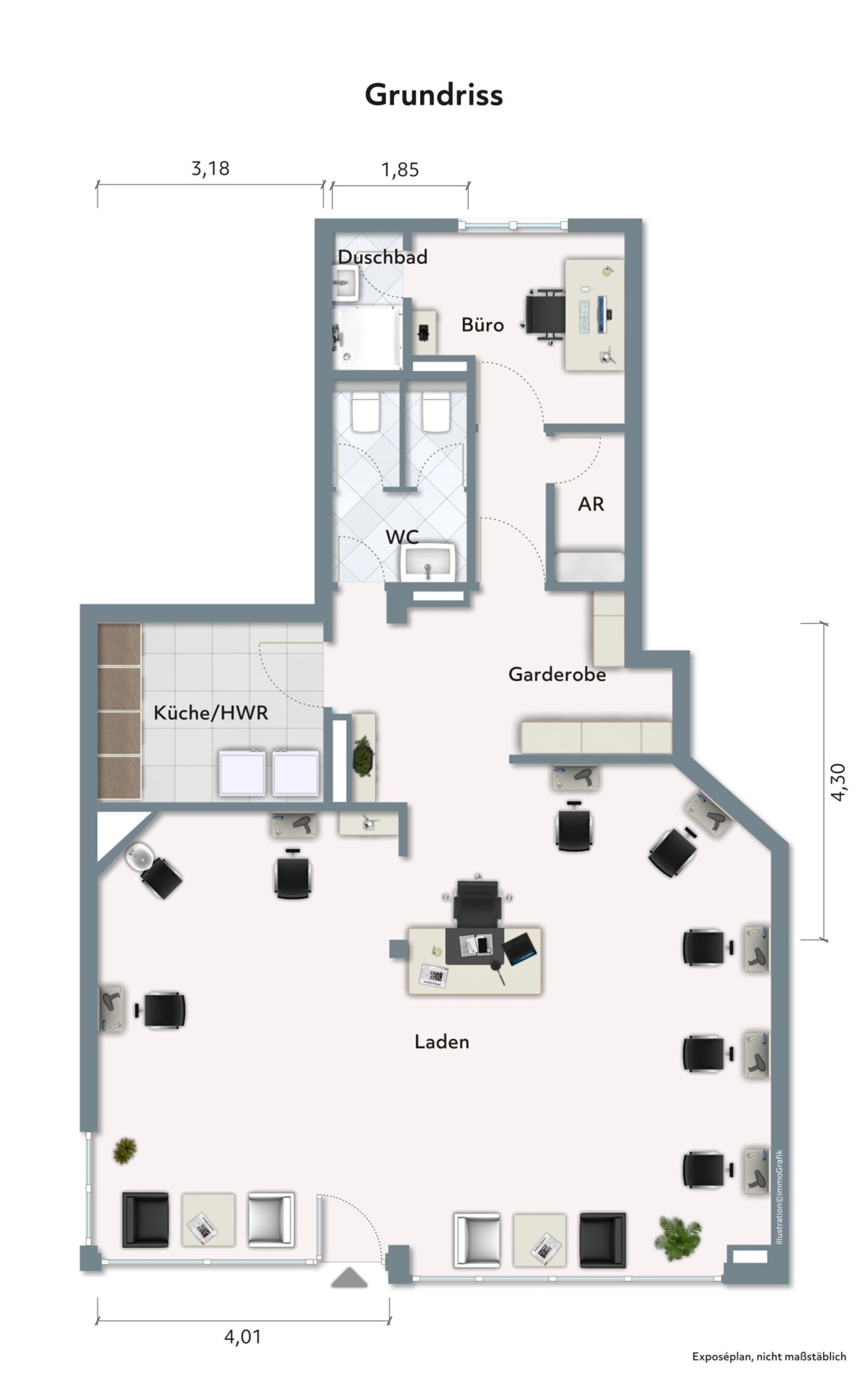 Bürofläche zum Kauf 175.000 € 98,5 m²<br/>Bürofläche Kaninchenberg Saarbrücken 66123